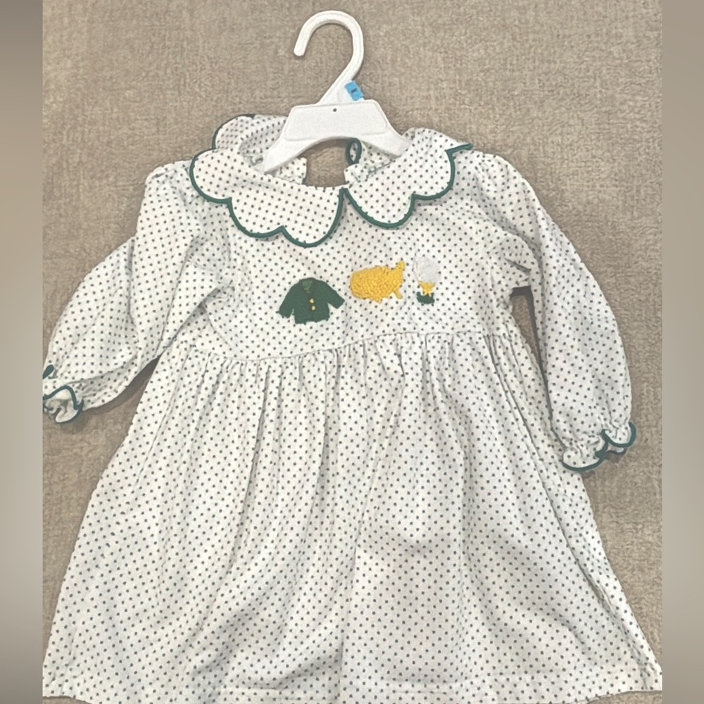 Masters polka dot dress